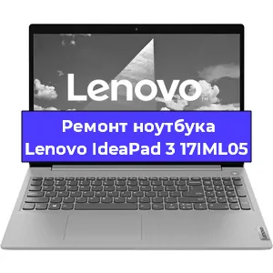 Чистка от пыли и замена термопасты на ноутбуке Lenovo IdeaPad 3 17IML05 в Тюмени